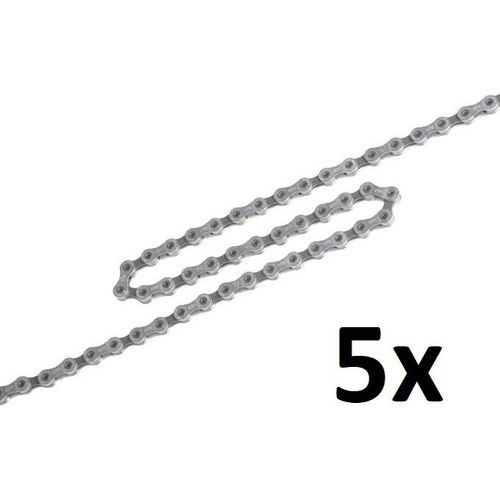 Kette 9 fach Shimano HG53 Deore/LX/Tiagra - 126 Glieder (5 Stück im Werkstattverpackung)