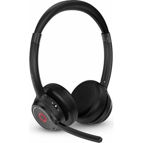 SPC Dreamer 2 Pro - Bluetooth Wireless Headset | 50h Akku | Geräuschunterdrückung (ENC) | Gleichzeitige Dualverbindung | Google Fast Pair | Integriertes Mikrofon | Teamfähig, Schwarz