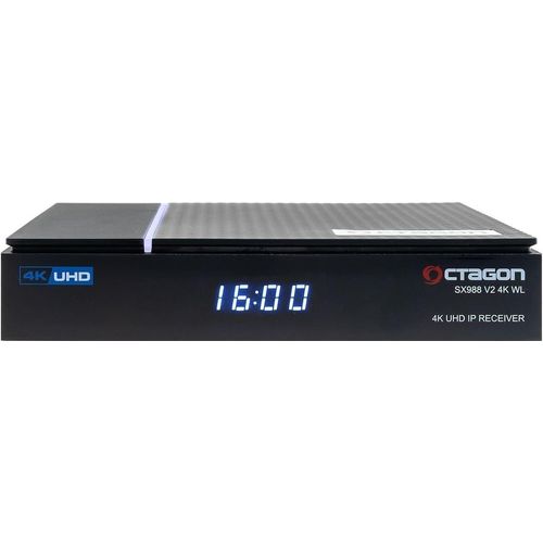 Octagon SX988 V2 4K WL – 4K UHD IPTV Receiver mit Linux OS