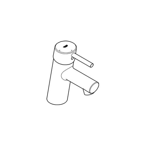 Grohe Einhand-Waschtischbatterie CONCETTO DN 15 glatter Körper chrom