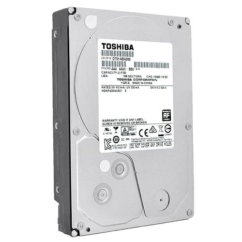 Festplatte Toshiba 2TB DT01ABA200 SATA III 5700U/min 32MB 3,5'' Zoll