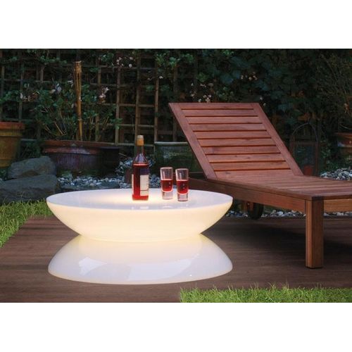 Moree Lounge Outdoor Tisch Dekolampe Außen Halbrund