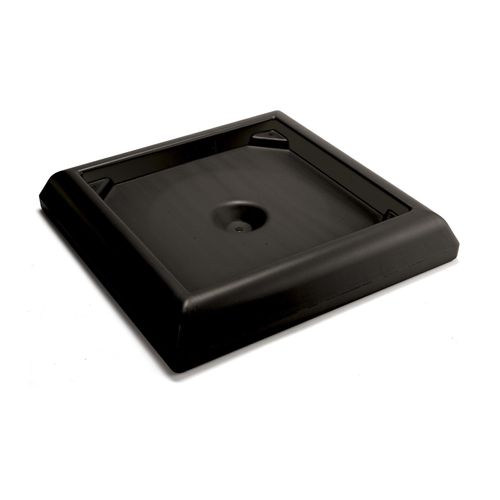 Beschwerter sockel, Rubbermaid - Schwarz
