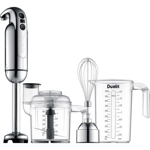 Dualit Staafmixer Chroom Set Met Accessoires