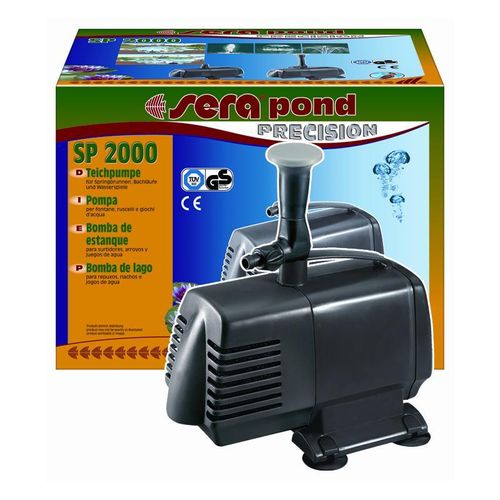 sera SP 2000, AC, 2470 l/h, IPX8, Schwarz