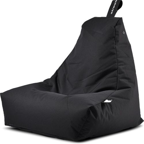 Extreme Lounging - b-bag mini-b - Sitzsack für Kinder - drinnen und draußen - uv- und wasserfest - schwarz