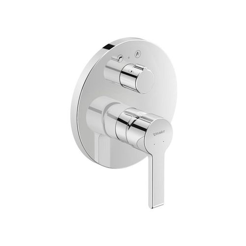Duravit Fertigmontage-Set B.2 für Unterputz-Wannenmischer, mit Umstellventil chrom