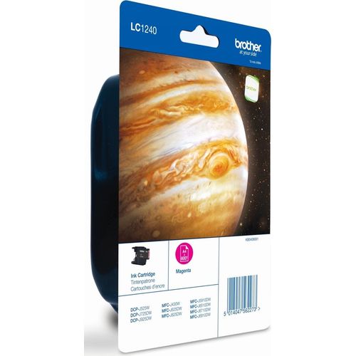 Tintenpatrone Brother LC1240M magenta Packung mit 5 Stück