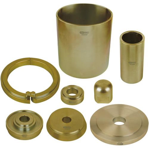 KS TOOLS Radlager-Satz vorne für Citroën / Fiat / Peugeot 8tlg. - 440.0125