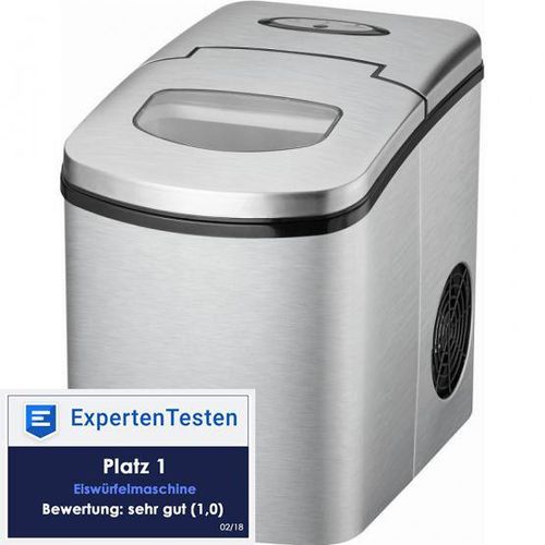 Syntrox Digitaler Edelstahl Eiswürfelbereiter Eiswürfelmaschine
