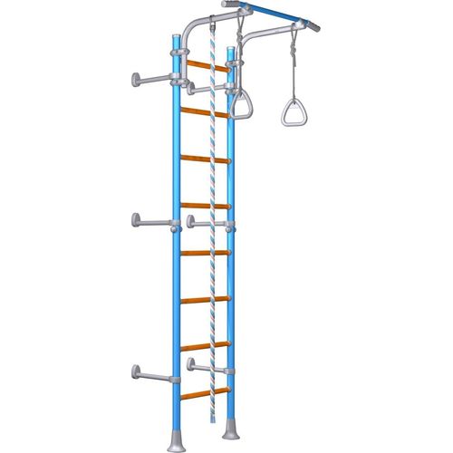Wallbarz Family Sprossenwand mit Turnringen, EG-W-056