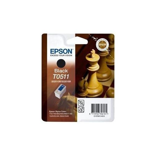 Epson T0511 - Druckerpatrone - 2 x Schwarz