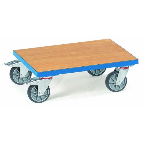 Fetra Transportgeräte Eurokasten-Roller 13582 250kg 605x405mm Holz, 13582
