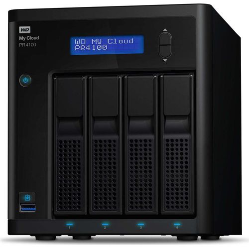 Western Digital My Cloud PR4100 NAS-Büro Ethernet/LAN Noir N3710