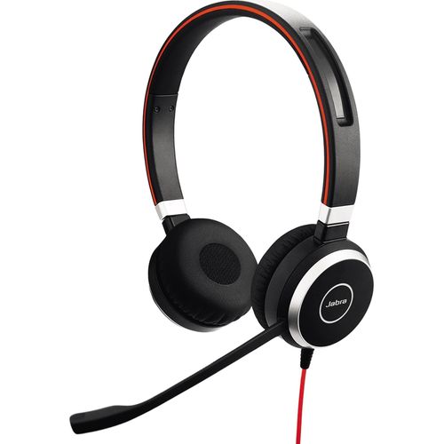 Jabra Evolve 40 UC Duo USB + Klinke NC Überkopfbügelmodell