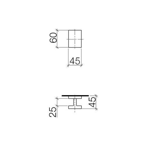 Dornbracht 11000980-06 Türgriff Symetrics