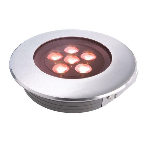 Deko-Light 100116 Bodeneinbauleuchte Flat I RGB , Silber
