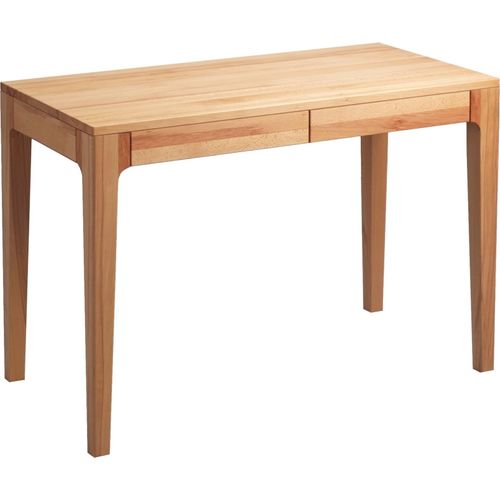 Schreibtisch Bürotisch Tisch - Kata - 110x55 mm - Kernbuche massiv