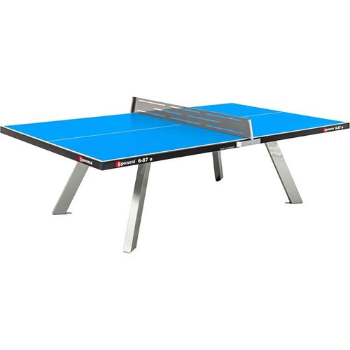 SPONETA Tischtennistisch S 6-87 e Outdoor mit Netz blau