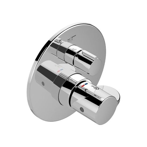 Ideal Standard Bade-Thermostat CERAPLUS 2 UP Bausatz 2 mit thermischer Desinfektion chrom