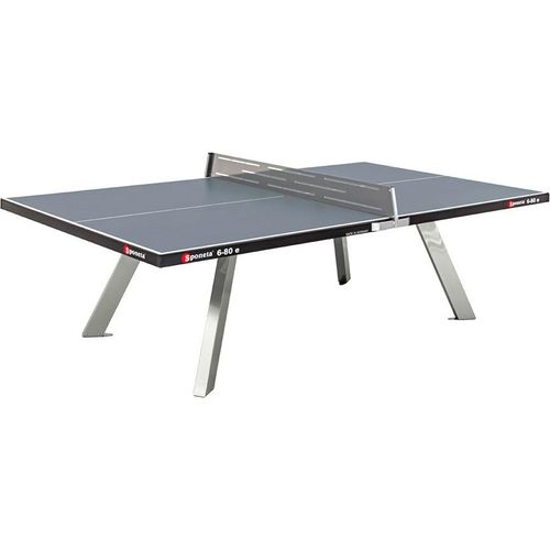 SPONETA Tischtennistisch S 6-80 e Outdoor mit Netz Grau