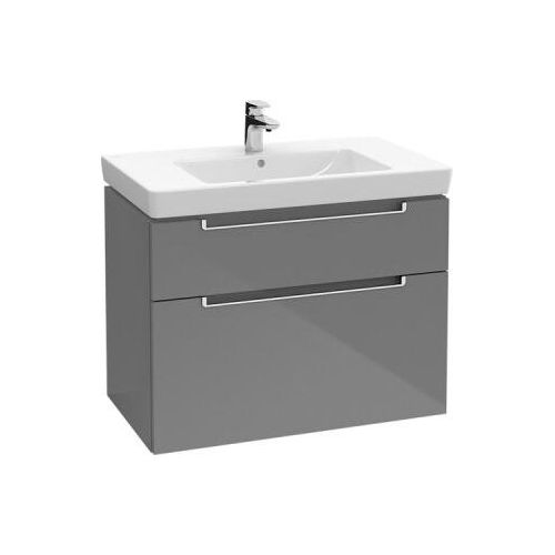 Villeroy & Boch Waschtischunterschrank SUBWAY 2.0 987 x 590 x 449 mm Glossy Grey