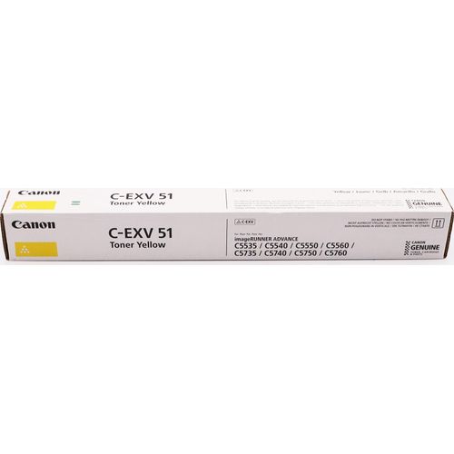 Canon C-EXV 51 - Gelb - Original