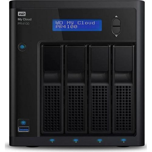 Western Digital WDBNFA0080KBK-EESN WD MyCloud PR4100 8TB WDBNFA0080KBK NAS System extern retail