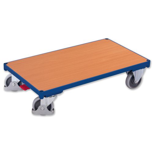Plattformwagen mit MDF-Platte - 295 x 800 x 1.260 mm (HxBxT) - Traglast: 500 kg
