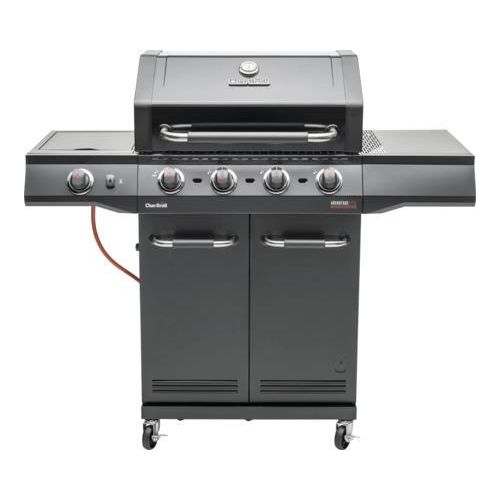 Gasgrill Char-Broil Advantage CORE B 4 schwarz schwarz metallic inkl. 4 Brenner + Seitenbrenner, Deckelthermometer