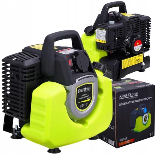 Kraft&Dele Mobiler Stromerzeuger 1000 W Notstromaggregat Benzin Stromgenerator