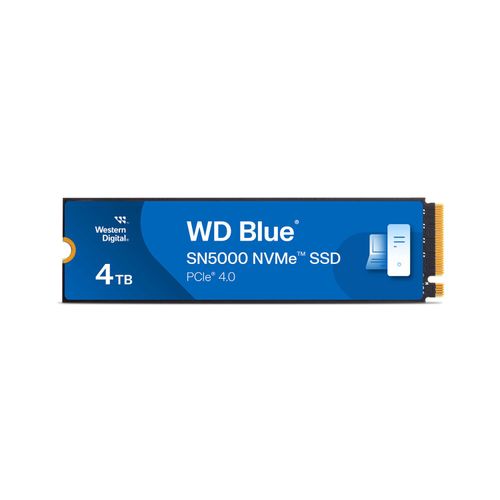Western Digital WD Blue SN5000 SSD NVMe 4TB M.2 2280 PCIe 4.0 pro PC