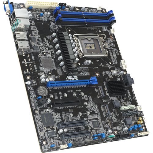 Asus P13R-E-Motherboard 1x LGA1700 Intel Xeon E-24XX C266 (4xDIMM, 8x SATA, 2xM.2, 2x1GbE, ASMB11-iKVM, ATX)