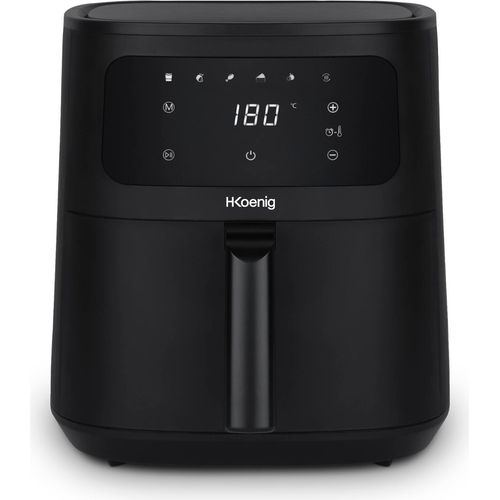 H.Koenig Airfryer Fritteuse ohne Öl 6L FRY880 6 Kochprogrammen