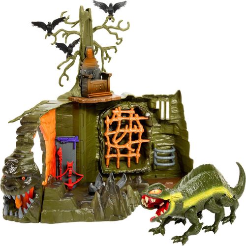 Mattel Die Herren Des Universums Origins Die Wilde Horde Fright Zone Spielset Grün Grün One Size