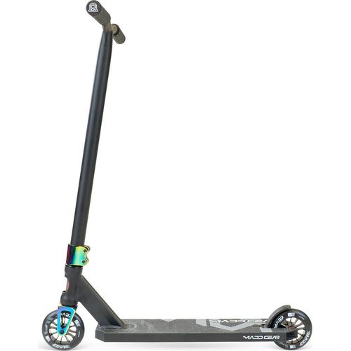 MGP MG5 Axion Schwarz/Neo Chrome – Aluminiumdeck, 110-mm-Räder