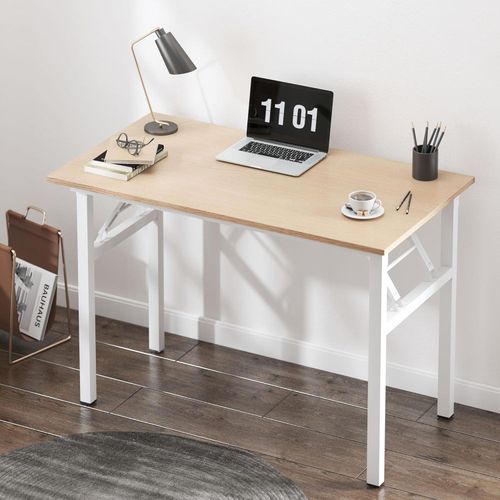 Klapptisch Computertisch 100x60x75 cm Büroarbeitsplatz Home Office Esstisch