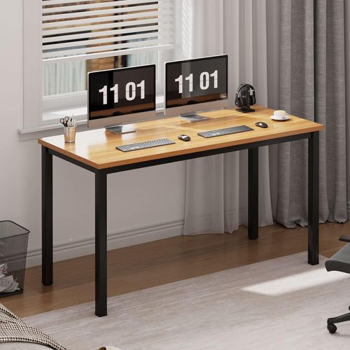Schreibtisch Computertisch 100 x 60 x 75 cm Büro Workstation Home Office