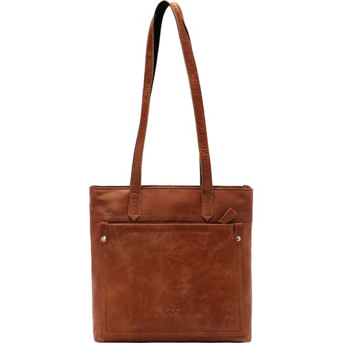 VLD Schultertasche cognac ZAIDA