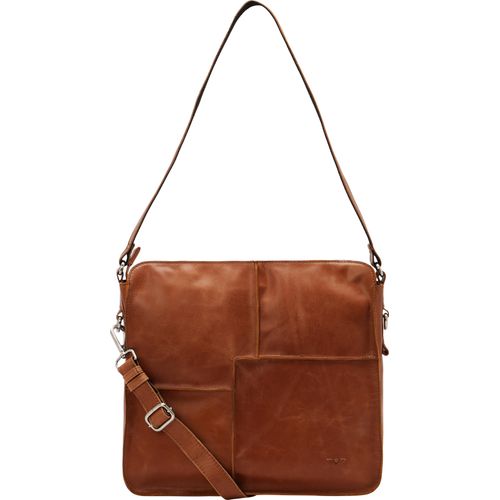 VLD Schultertasche cognac ULANI