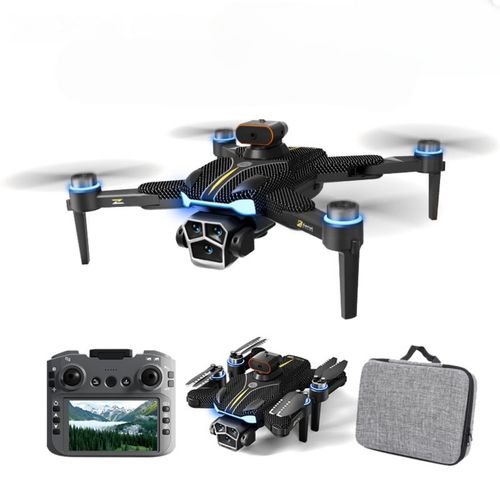 AIORBER 4.5-Zoll GPS Drohne mit Bildschirmsteuerung, Dual-Kamera & bürstenlosem Motor