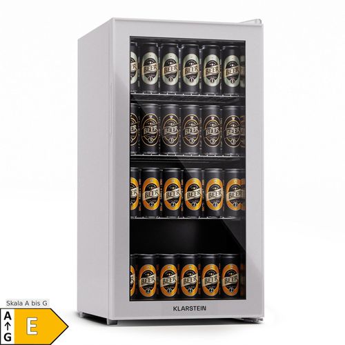 Beersafe 74 Slim Kühlschrank 74 Liter 3 Böden Panoramaglastür Quartz 74 Liter