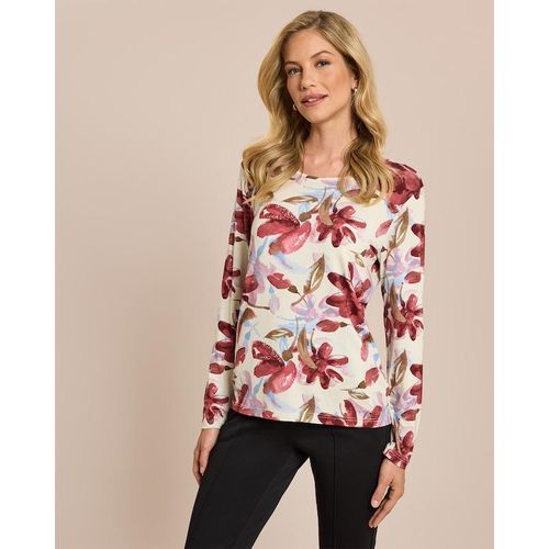 Shirt mit Blumen-Druck