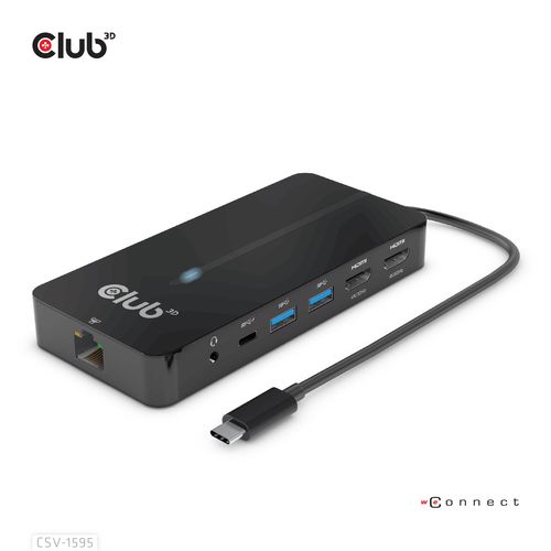 Club 3d Csv-1595 7 In 1 Hub Durchsichtig Durchsichtig One Size
