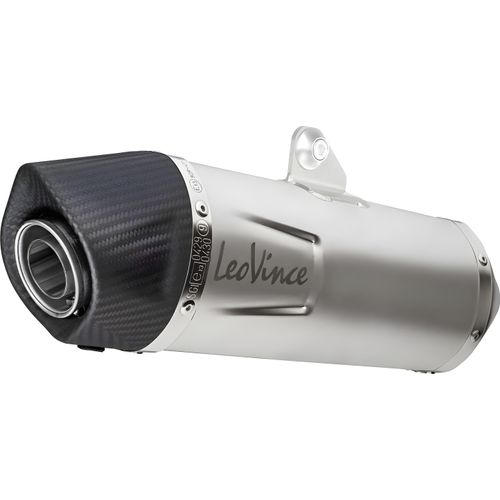 LeoVince SLIP-ON Edelstahl SBK LV ONE EVOfür PIAGGIO VESPA GTS/SUPER 125 mit Katalysator