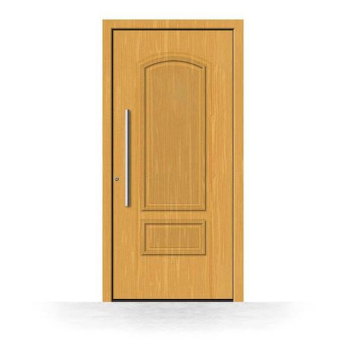 Porte d'entrée en bois Toulon, gamme Exclusif, sapin clair 110, 1000 x 1950 mm, ouverture sur la gauche, configurer individuellement Image
