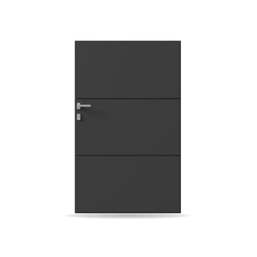Portail, Portillon, modèle Clamart, aluminium, anthracite, systèmes de fixation flexibles, personnalisable Image