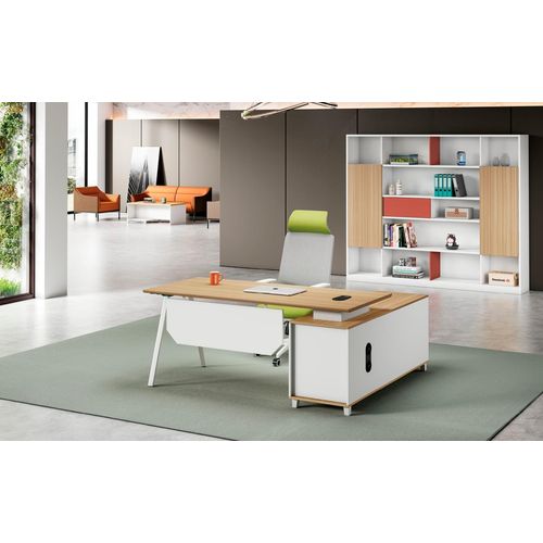 Büromöbel Büro Tisch Ecke Schreibtisch Bürotisch Arbeitstisch Weiß