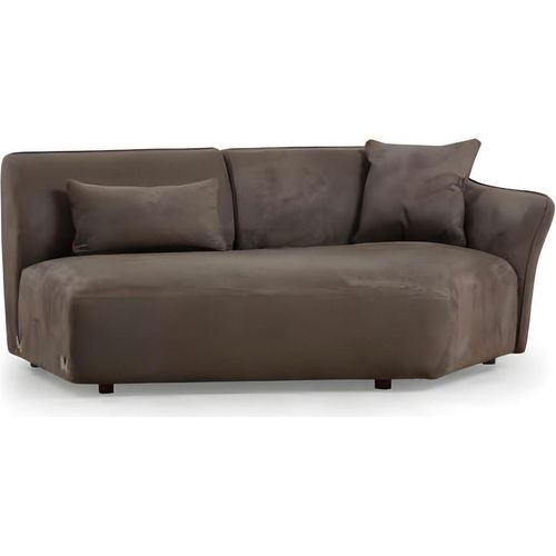 Grauer 6-Sitzer Wohnzimmer Couch Sofas Designer Textil Couchen