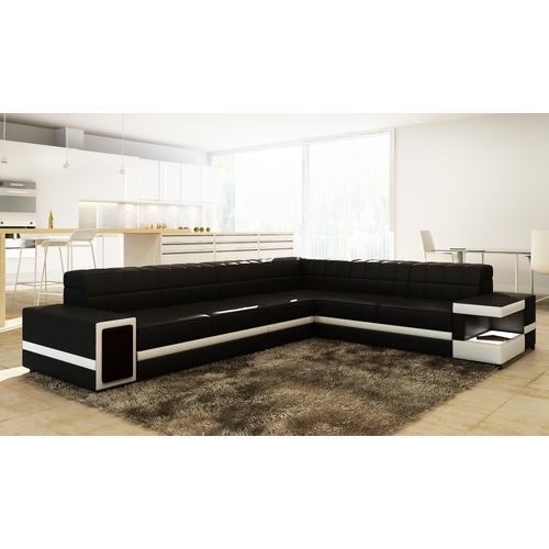 Ledersofa Sofa Couch Sofas Polster Sitz Ecksofa Wohnlandschaft Big XXL Leder Neu